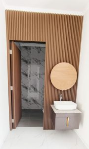 imperial 7 wastafel di depan kamar mandi lantai 1