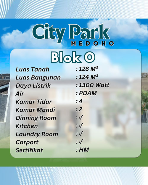 spec rumah blok o 500