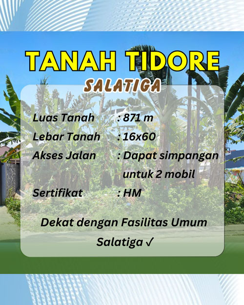 spec tanah jl tidore salatiga 500